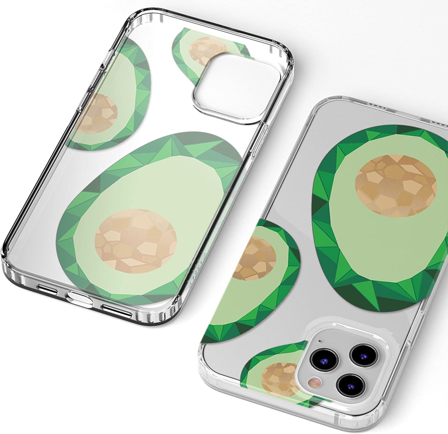 imageCasely iPhone 11 Pro Max Case  Out and About  Light Pink Floral  Classic Ultra Slim DesignAvocado Rose Gold Clear