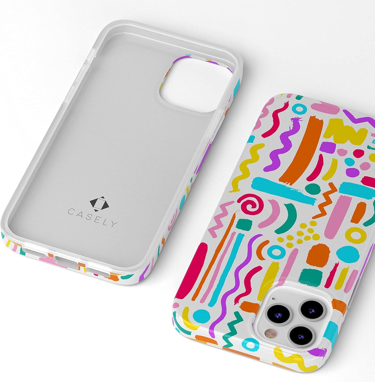 imageCasely iPhone 11 Pro Max Case  Out and About  Light Pink Floral  Classic Ultra Slim DesignCrayola  Make Your Mark  Crayola Paint