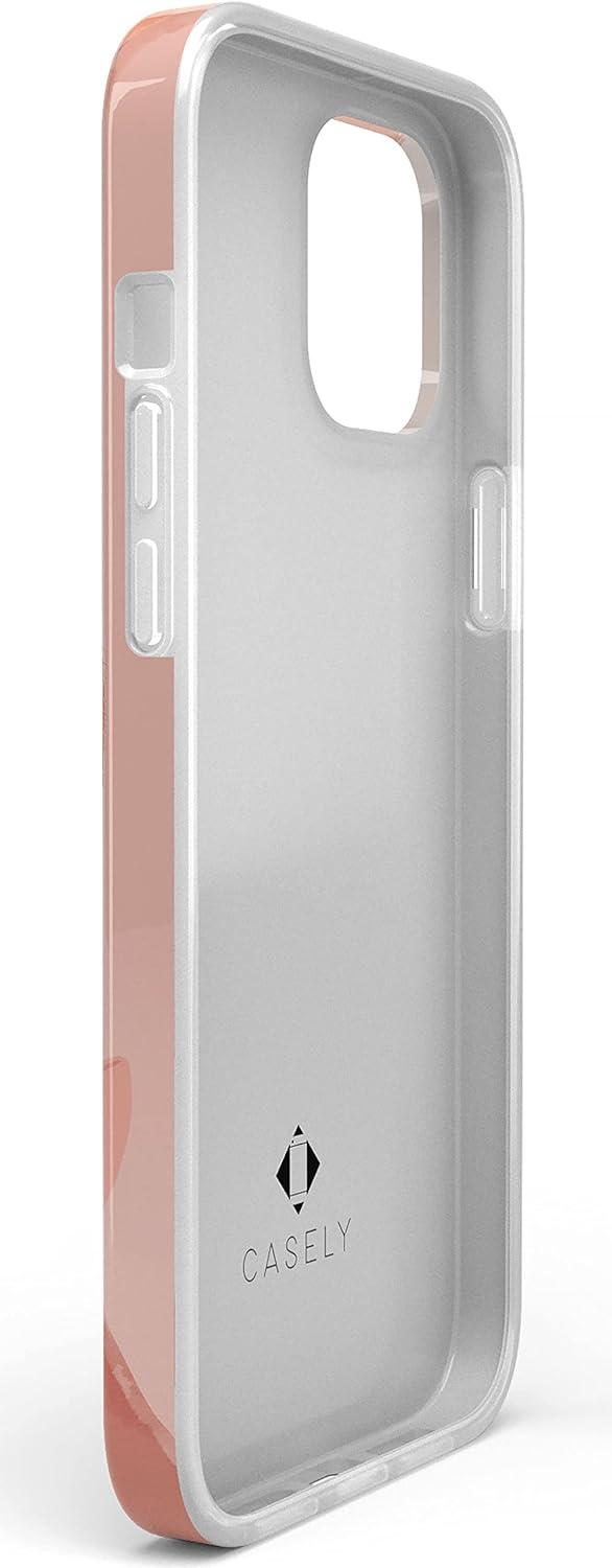 imageCasely iPhone 11 Pro Max Case  Out and About  Light Pink Floral  Classic Ultra Slim DesignDesert Daze  Peachy Cactus