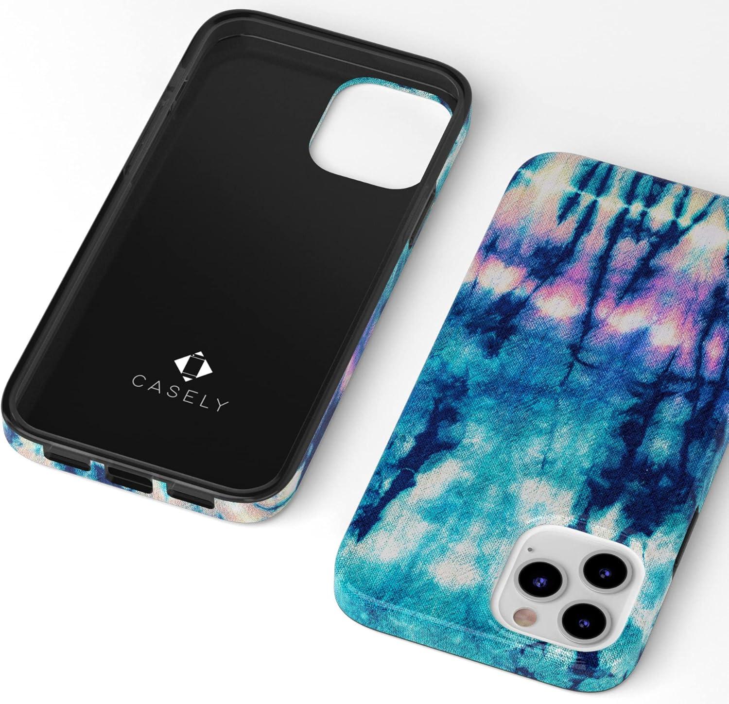 imageCasely iPhone 11 Pro Max Case  Out and About  Light Pink Floral  Classic Ultra Slim DesignDo or Dye  Acid Wash Tie Dye