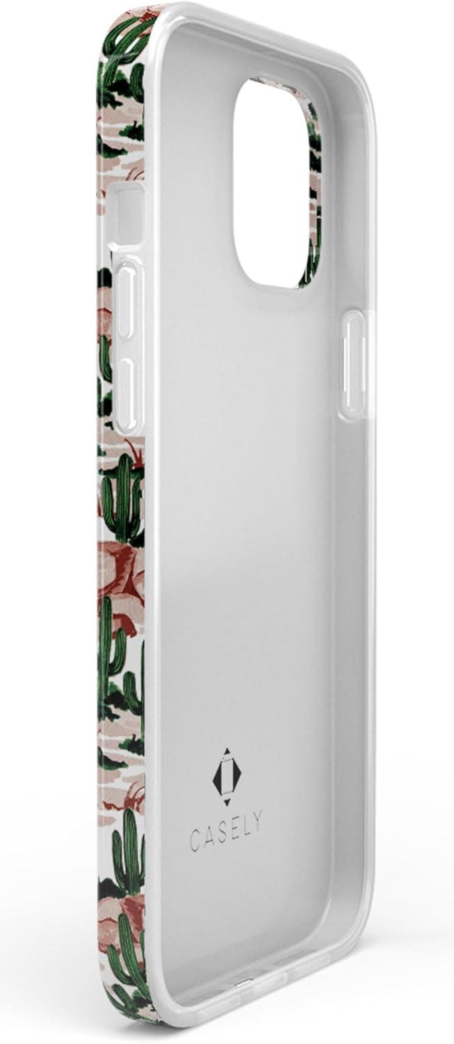 imageCasely iPhone 11 Pro Max Case  Out and About  Light Pink Floral  Classic Ultra Slim DesignGold Rush  Desert