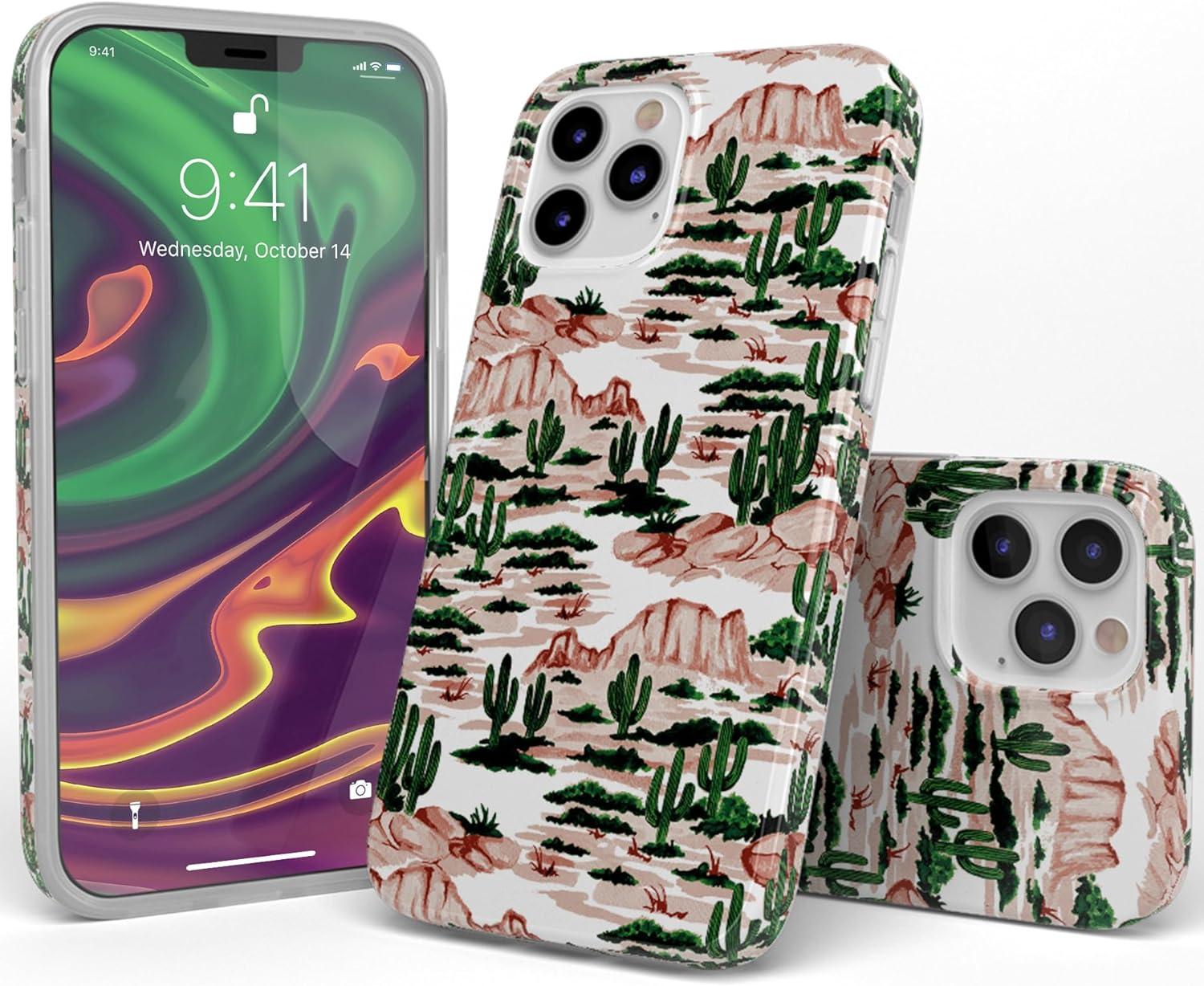 imageCasely iPhone 11 Pro Max Case  Out and About  Light Pink Floral  Classic Ultra Slim DesignGold Rush  Desert