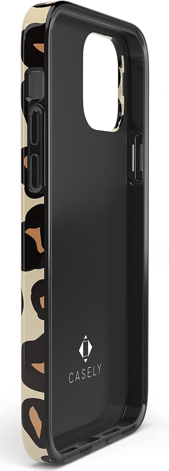 imageCasely iPhone 11 Pro Max Case  Out and About  Light Pink Floral  Classic Ultra Slim DesignInto the Wild  Leopard