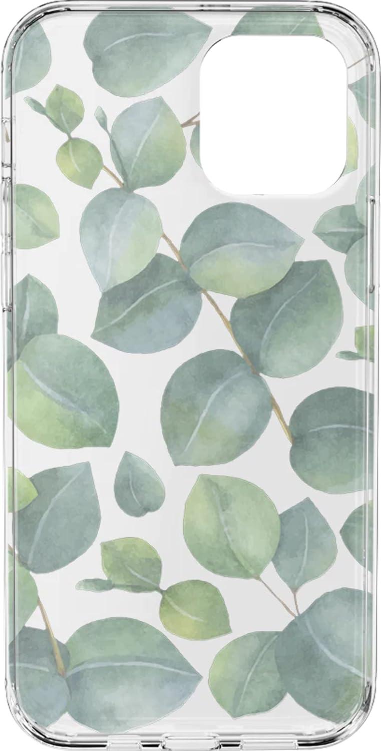 imageCasely iPhone 11 Pro Max Case  Out and About  Light Pink Floral  Classic Ultra Slim DesignLeaf Me Alone  Green Floral Print