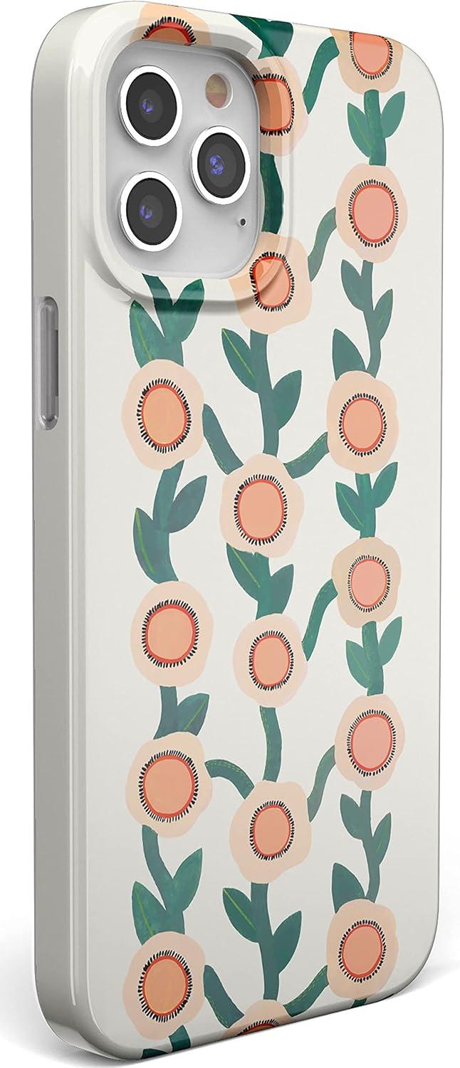 imageCasely iPhone 11 Pro Max Case  Out and About  Light Pink Floral  Classic Ultra Slim DesignOff the Vine  Floral