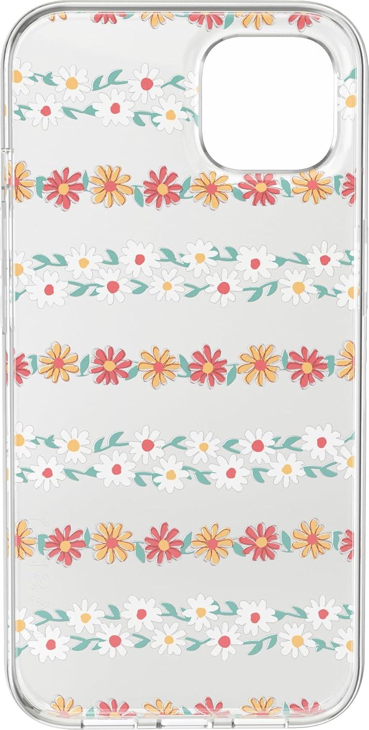 imageCasely iPhone 11 Pro Max Case  Out and About  Light Pink Floral  Classic Ultra Slim DesignTotally Rad  Daisy Print Floral