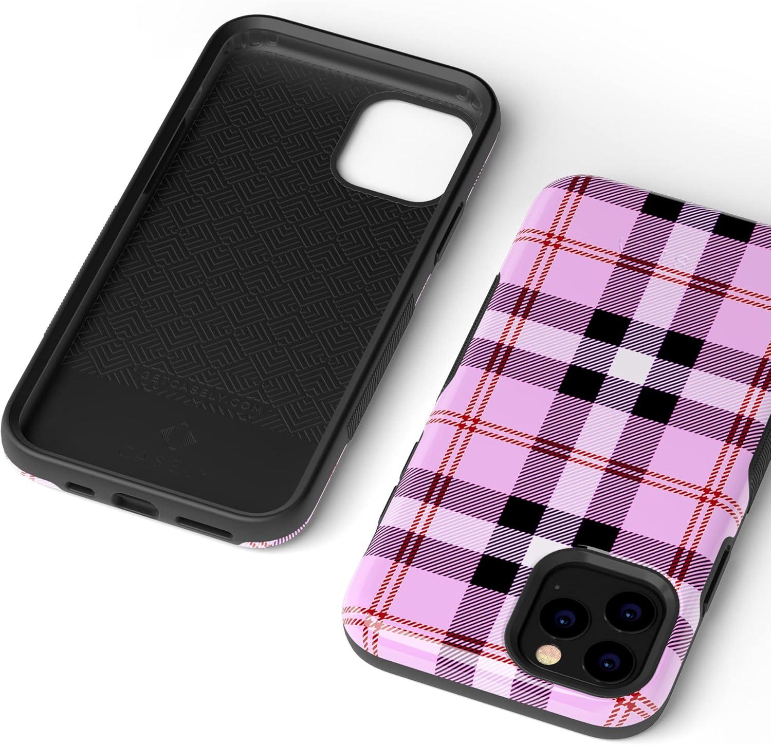 imageCasely iPhone 11 Pro Max Case  Outside The Lines  Crayola Marker CaseAs if Light Purple Plaid