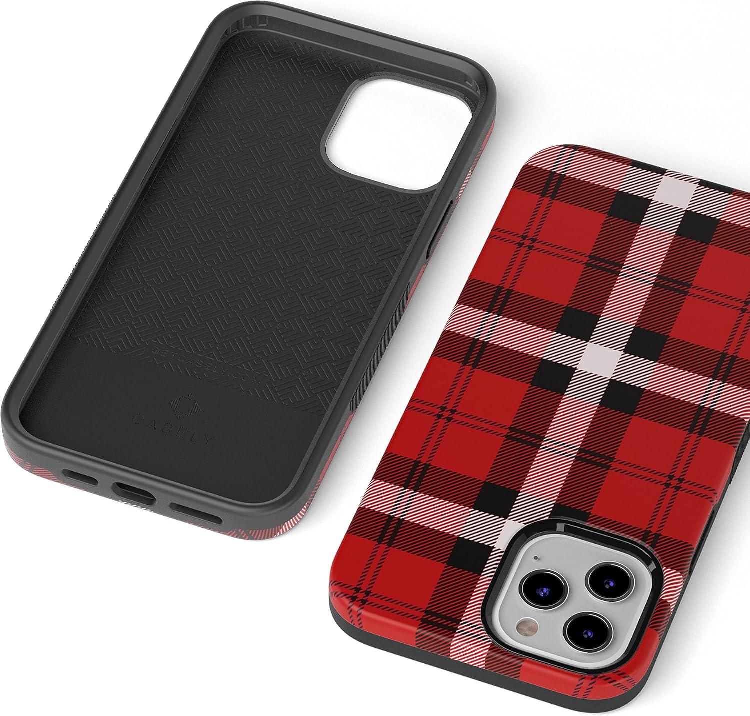 imageCasely iPhone 11 Pro Max Case  Outside The Lines  Crayola Marker CaseAs if Red Plaid