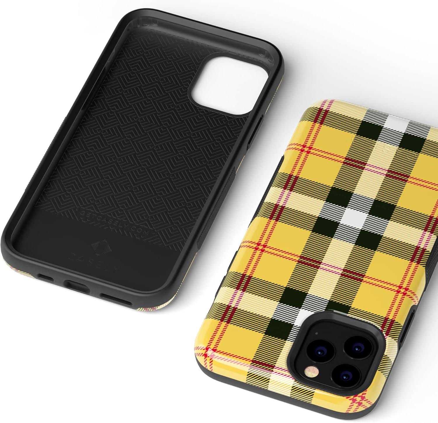 imageCasely iPhone 11 Pro Max Case  Outside The Lines  Crayola Marker CaseAs if Yellow Plaid
