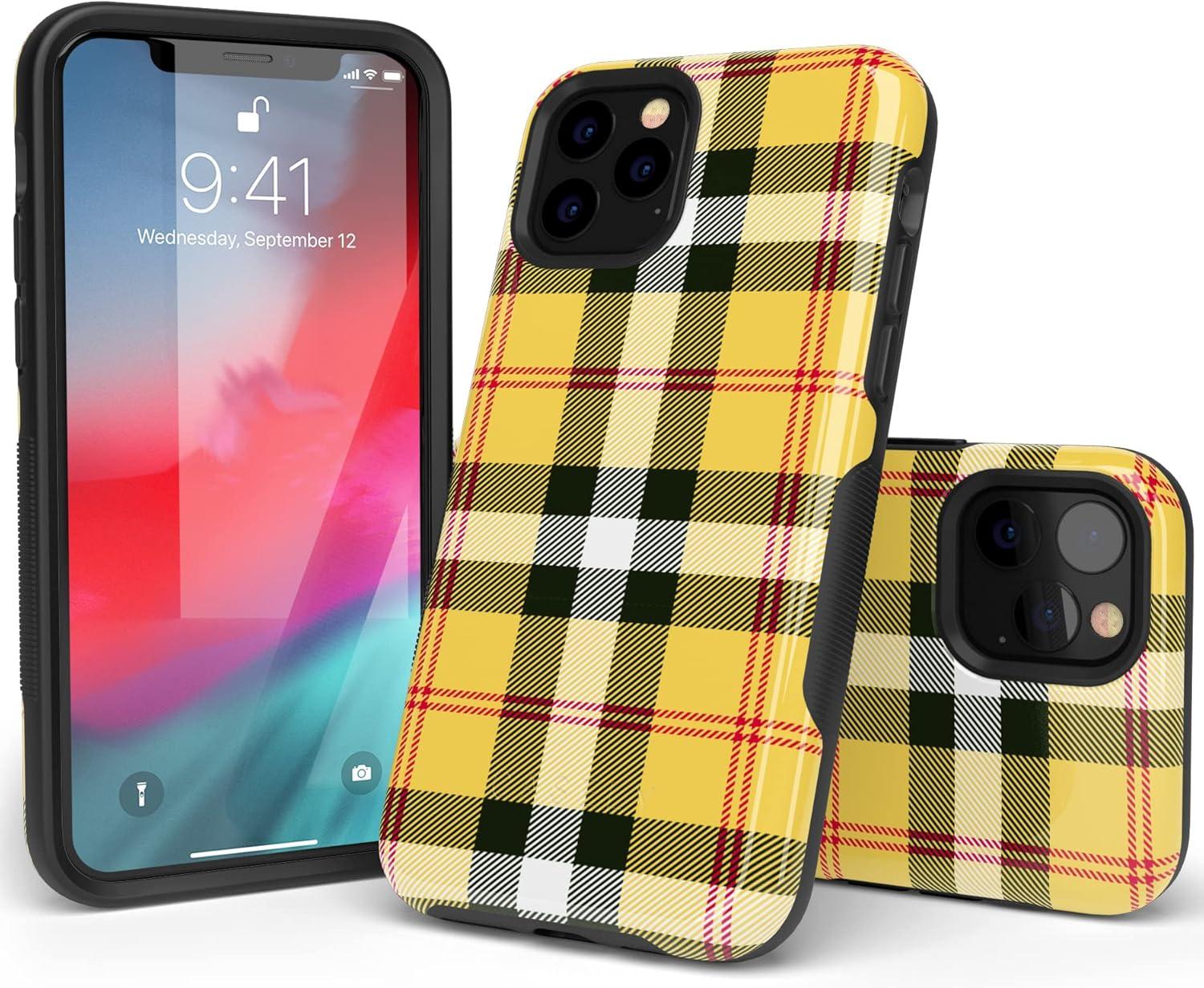 imageCasely iPhone 11 Pro Max Case  Outside The Lines  Crayola Marker CaseAs if Yellow Plaid