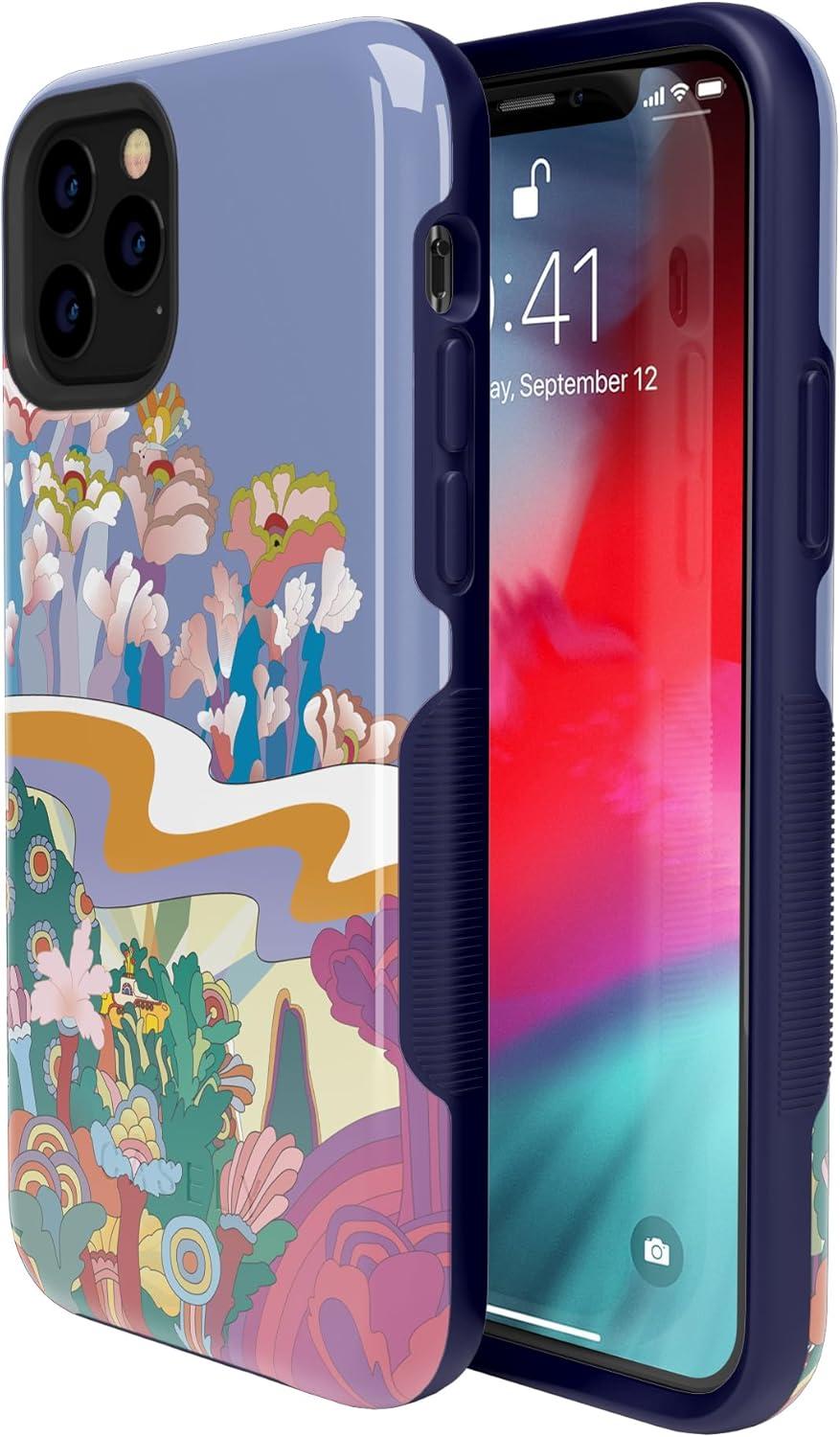 imageCasely iPhone 11 Pro Max Case  Outside The Lines  Crayola Marker CaseBeatles  Beneath the Waves  Yellow Submarine