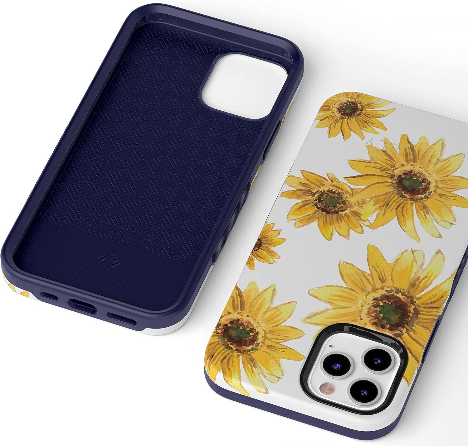 imageCasely iPhone 11 Pro Max Case  Outside The Lines  Crayola Marker CaseBright Yellow Sunflowers Floral