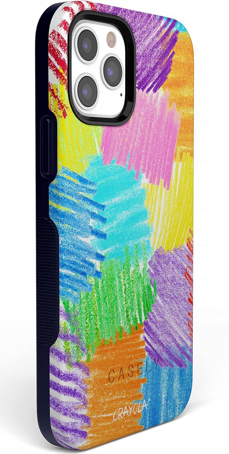 imageCasely iPhone 11 Pro Max Case  Outside The Lines  Crayola Marker CaseCrayola  Scribble Me That  Rainbow Pencil