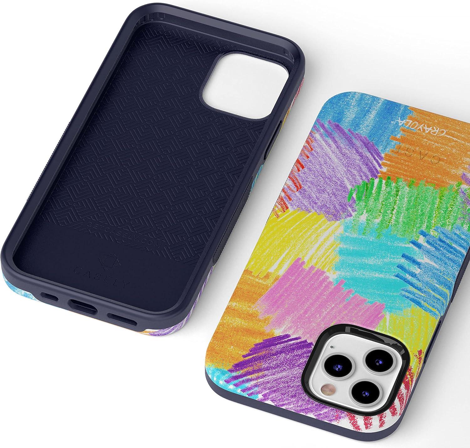 imageCasely iPhone 11 Pro Max Case  Outside The Lines  Crayola Marker CaseCrayola  Scribble Me That  Rainbow Pencil