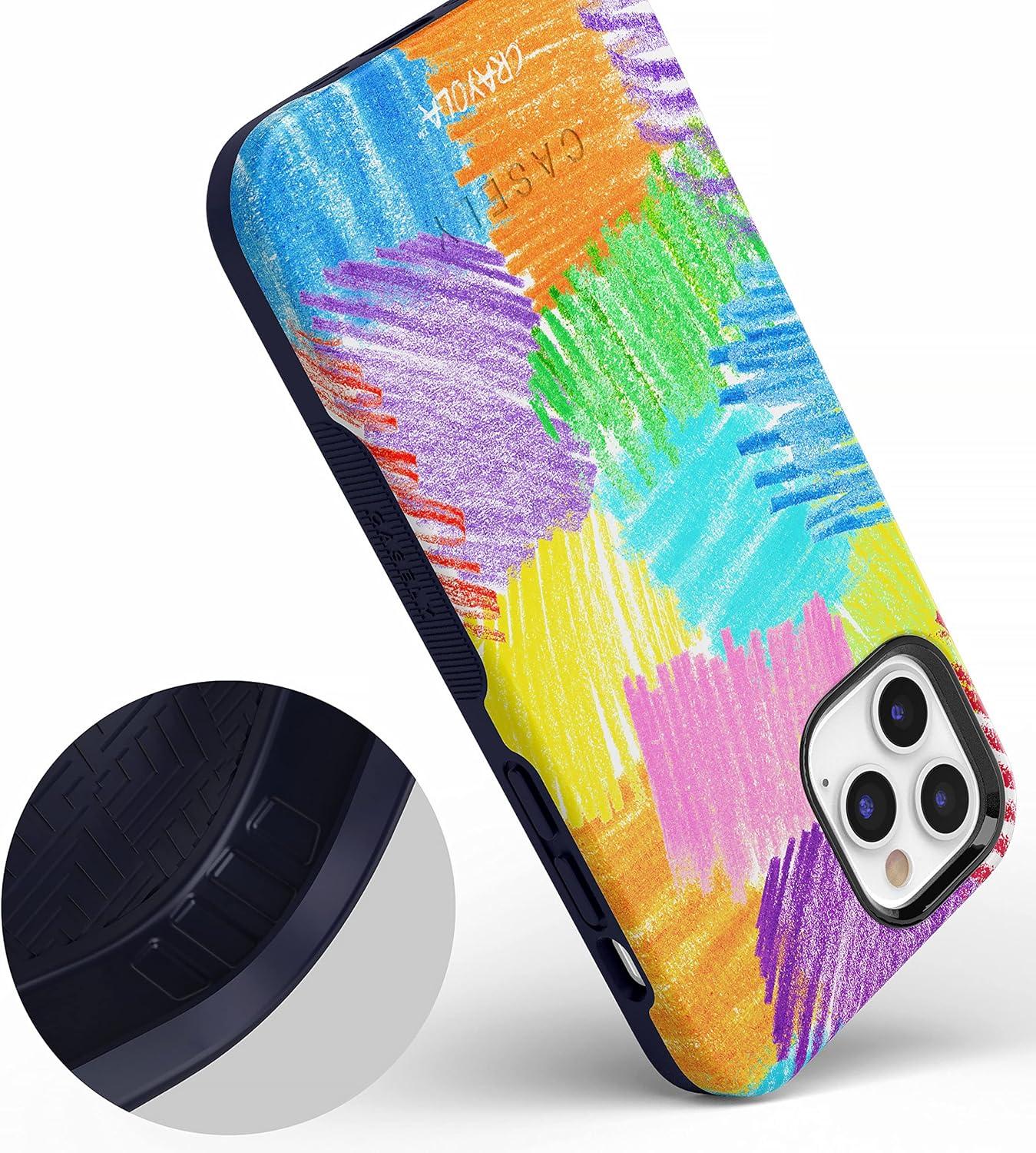 imageCasely iPhone 11 Pro Max Case  Outside The Lines  Crayola Marker CaseCrayola  Scribble Me That  Rainbow Pencil