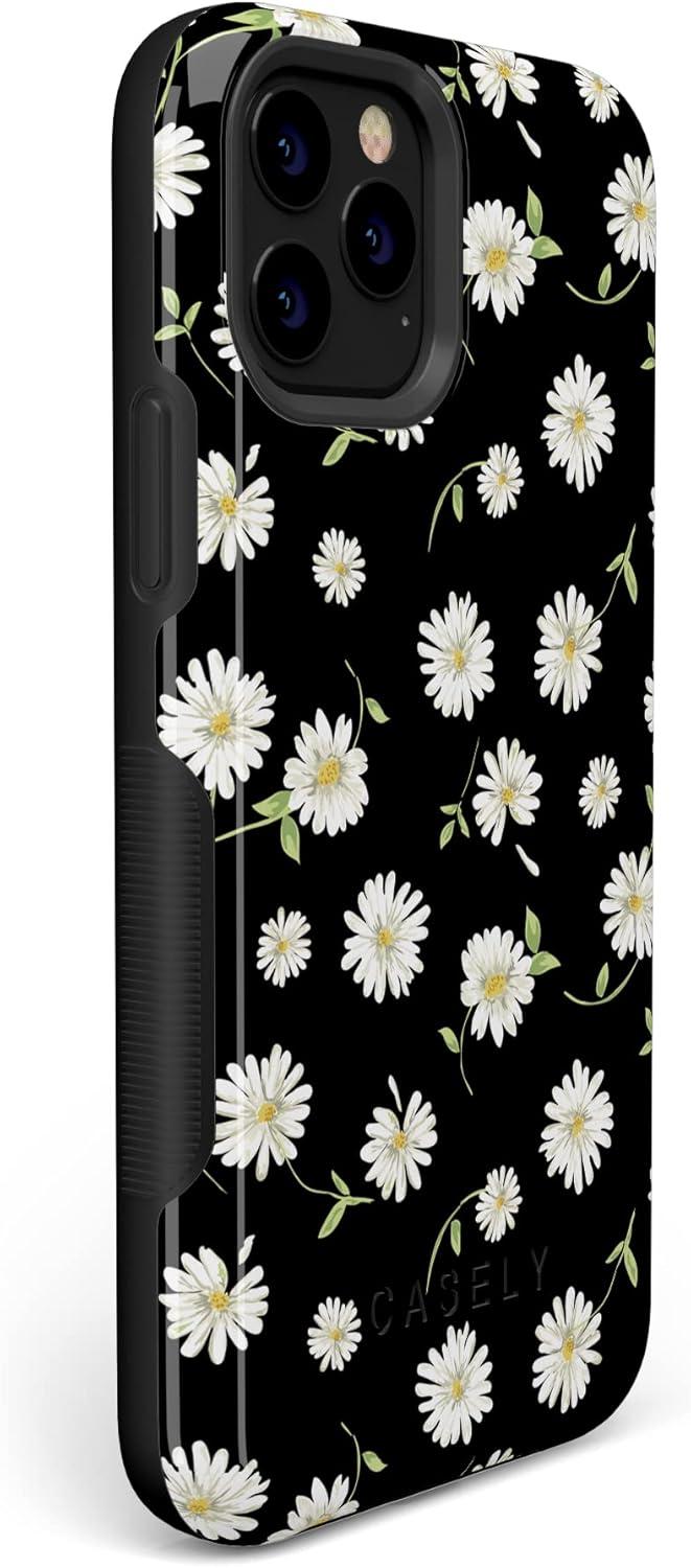 imageCasely iPhone 11 Pro Max Case  Outside The Lines  Crayola Marker CaseDaisy Daydream Black Floral