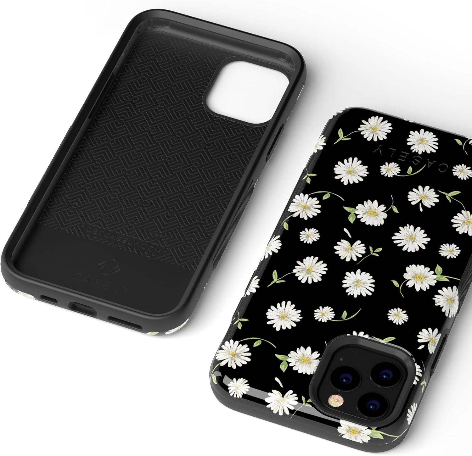 imageCasely iPhone 11 Pro Max Case  Outside The Lines  Crayola Marker CaseDaisy Daydream Black Floral