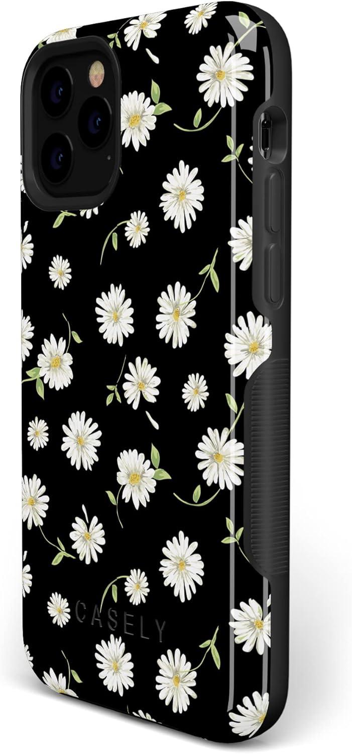 imageCasely iPhone 11 Pro Max Case  Outside The Lines  Crayola Marker CaseDaisy Daydream Black Floral