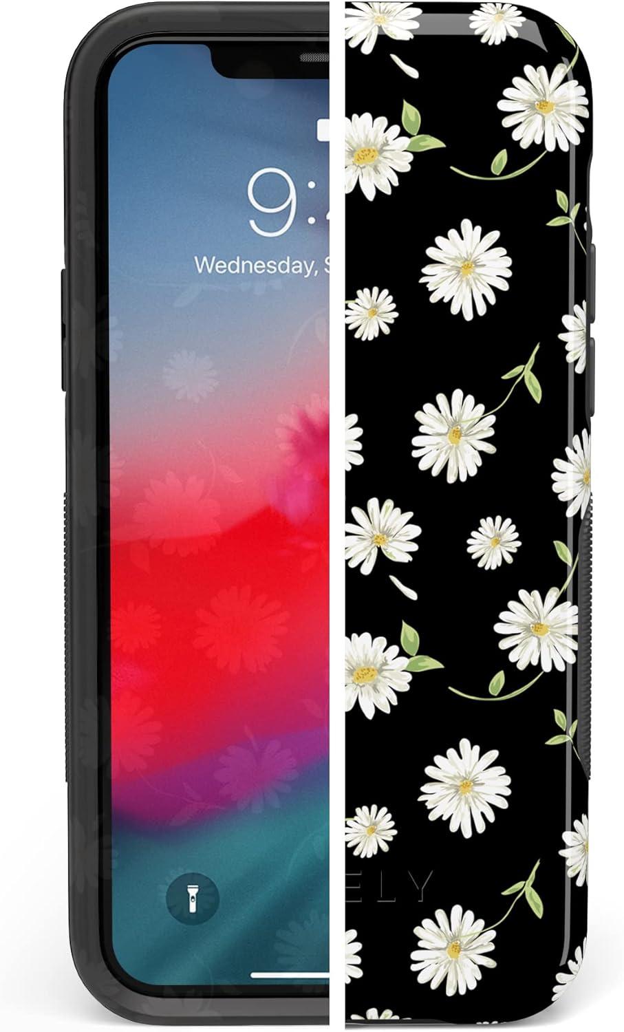 imageCasely iPhone 11 Pro Max Case  Outside The Lines  Crayola Marker CaseDaisy Daydream Black Floral