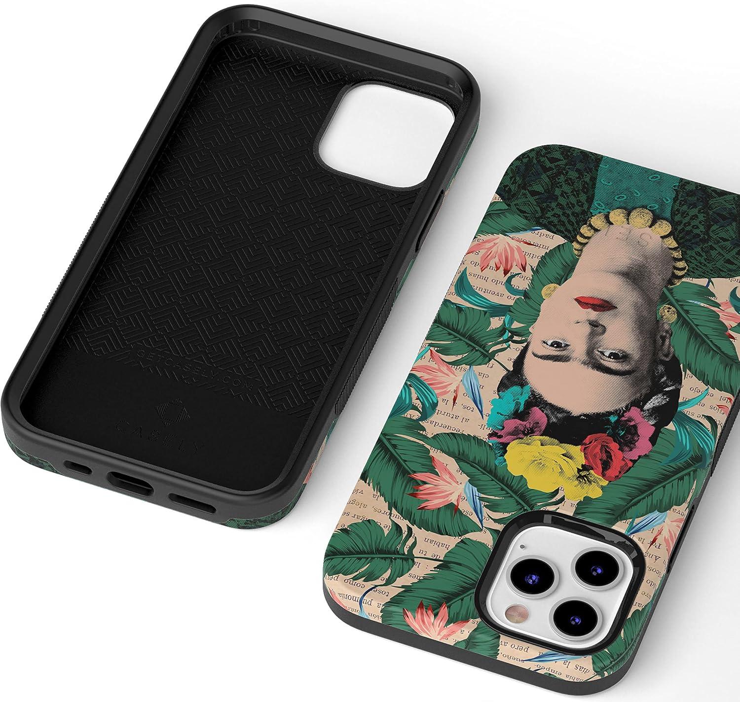 imageCasely iPhone 11 Pro Max Case  Outside The Lines  Crayola Marker CaseFrida Kahlo  Find Your Muse  Portrait Floral