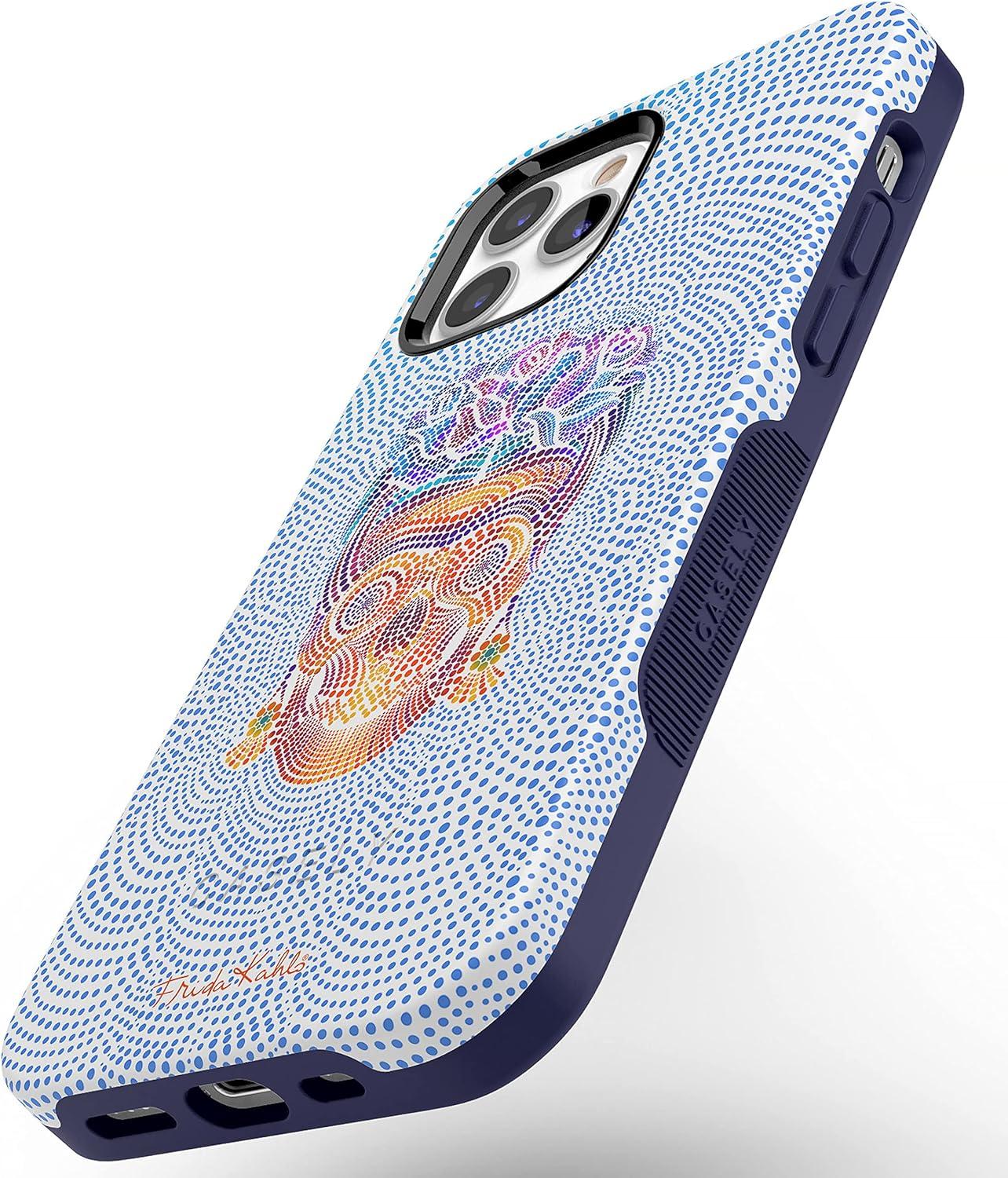 imageCasely iPhone 11 Pro Max Case  Outside The Lines  Crayola Marker CaseFrida Kahlo  Vida y Muerte  Dotted Skull
