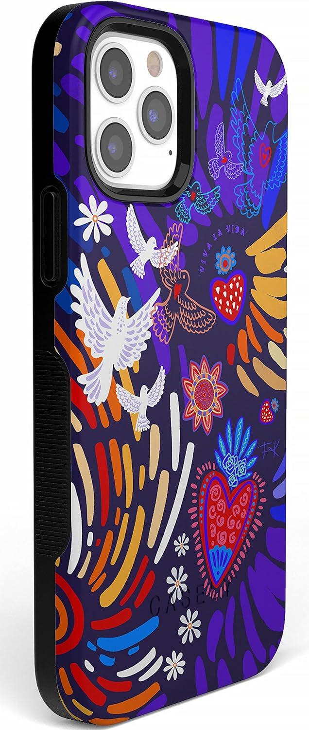 imageCasely iPhone 11 Pro Max Case  Outside The Lines  Crayola Marker CaseFrida Kahlo  Viva La Vida  Floral Collage