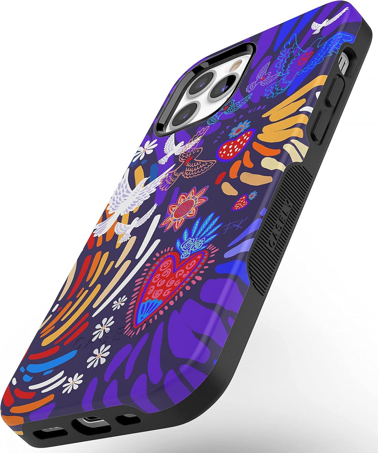 imageCasely iPhone 11 Pro Max Case  Outside The Lines  Crayola Marker CaseFrida Kahlo  Viva La Vida  Floral Collage