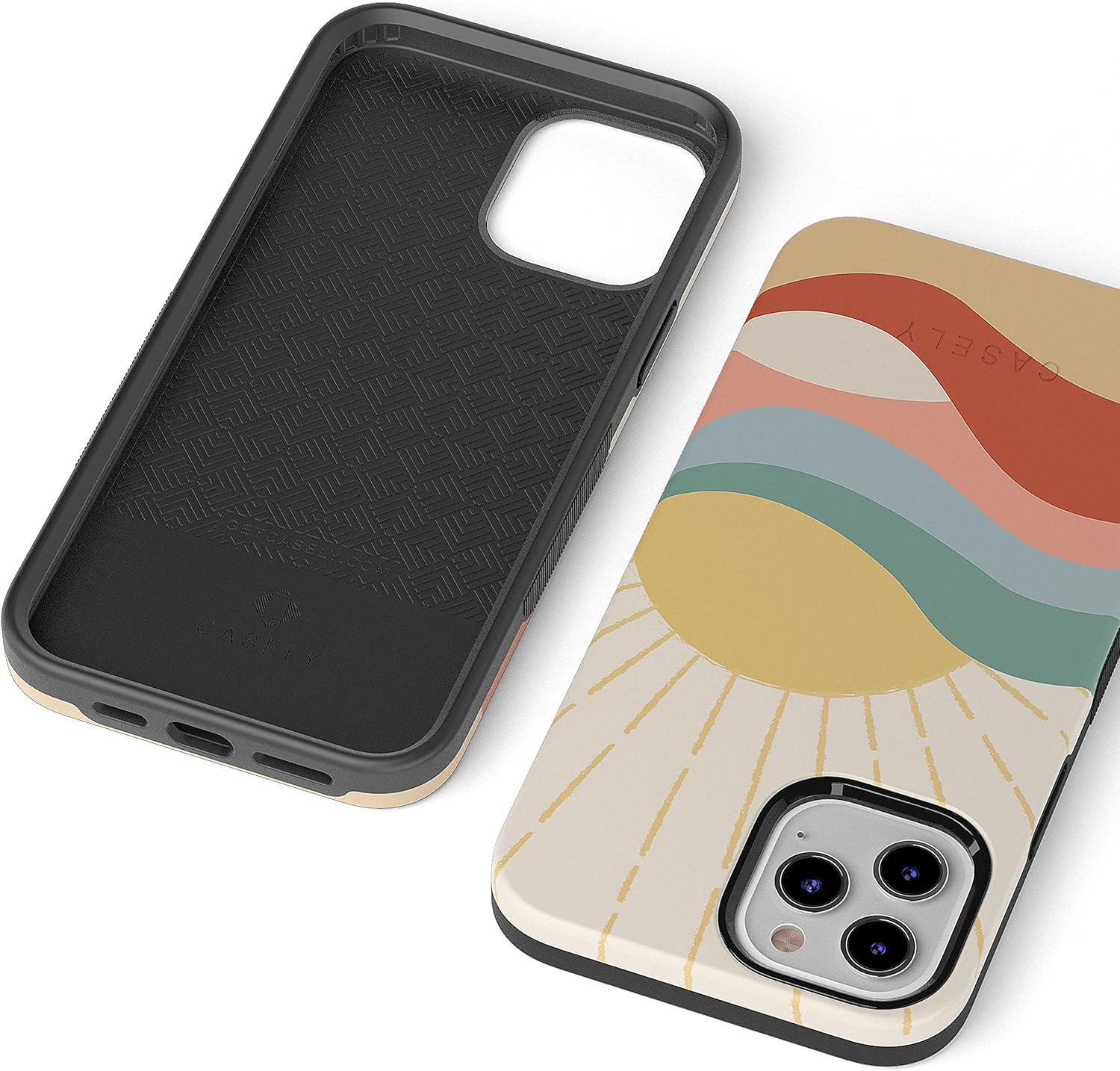 imageCasely iPhone 11 Pro Max Case  Outside The Lines  Crayola Marker CaseHere Comes the Sun  Colorblock Sunset