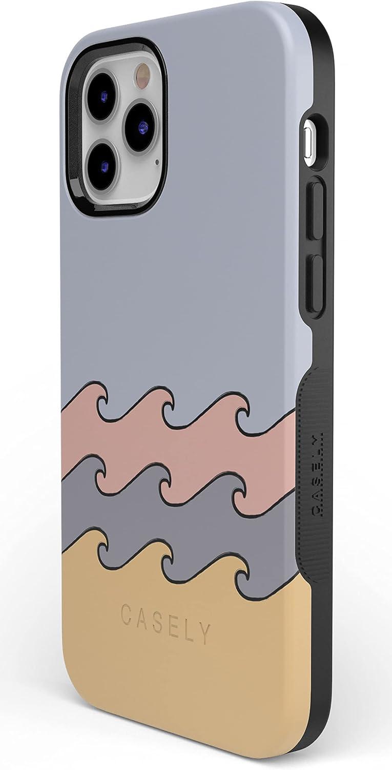 imageCasely iPhone 11 Pro Max Case  Outside The Lines  Crayola Marker CaseHigh Tide Layered Ocean Waves