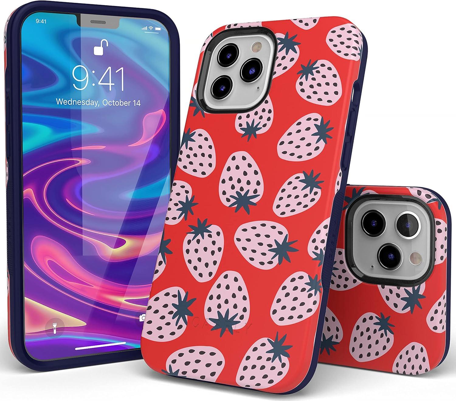 imageCasely iPhone 11 Pro Max Case  Outside The Lines  Crayola Marker CaseId Pick You  Red Strawberry