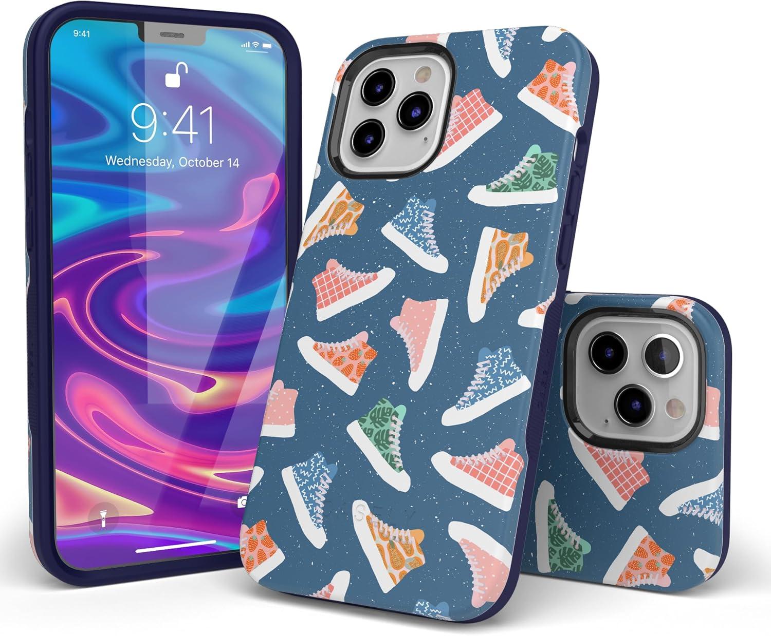 imageCasely iPhone 11 Pro Max Case  Outside The Lines  Crayola Marker CaseIf The Shoe Fits  High Top Sneaker