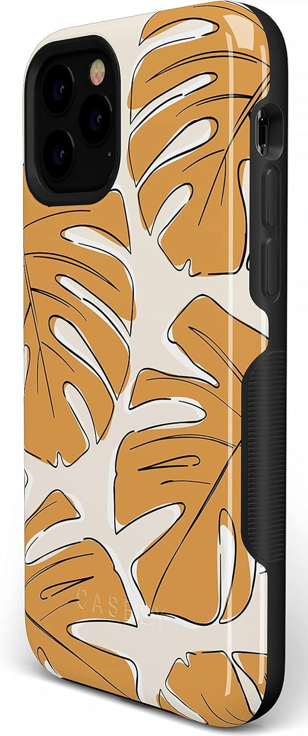 imageCasely iPhone 11 Pro Max Case  Outside The Lines  Crayola Marker CaseIsland Time  Tropical Leaves Floral