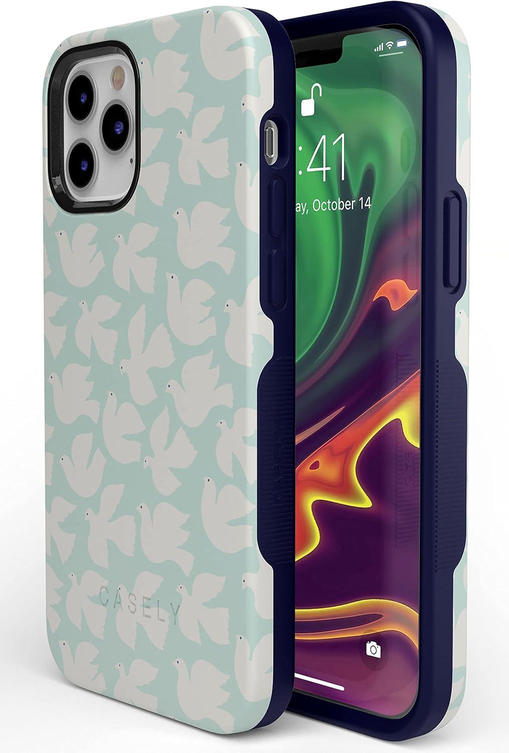 imageCasely iPhone 11 Pro Max Case  Outside The Lines  Crayola Marker CaseLove Birds  White Doves