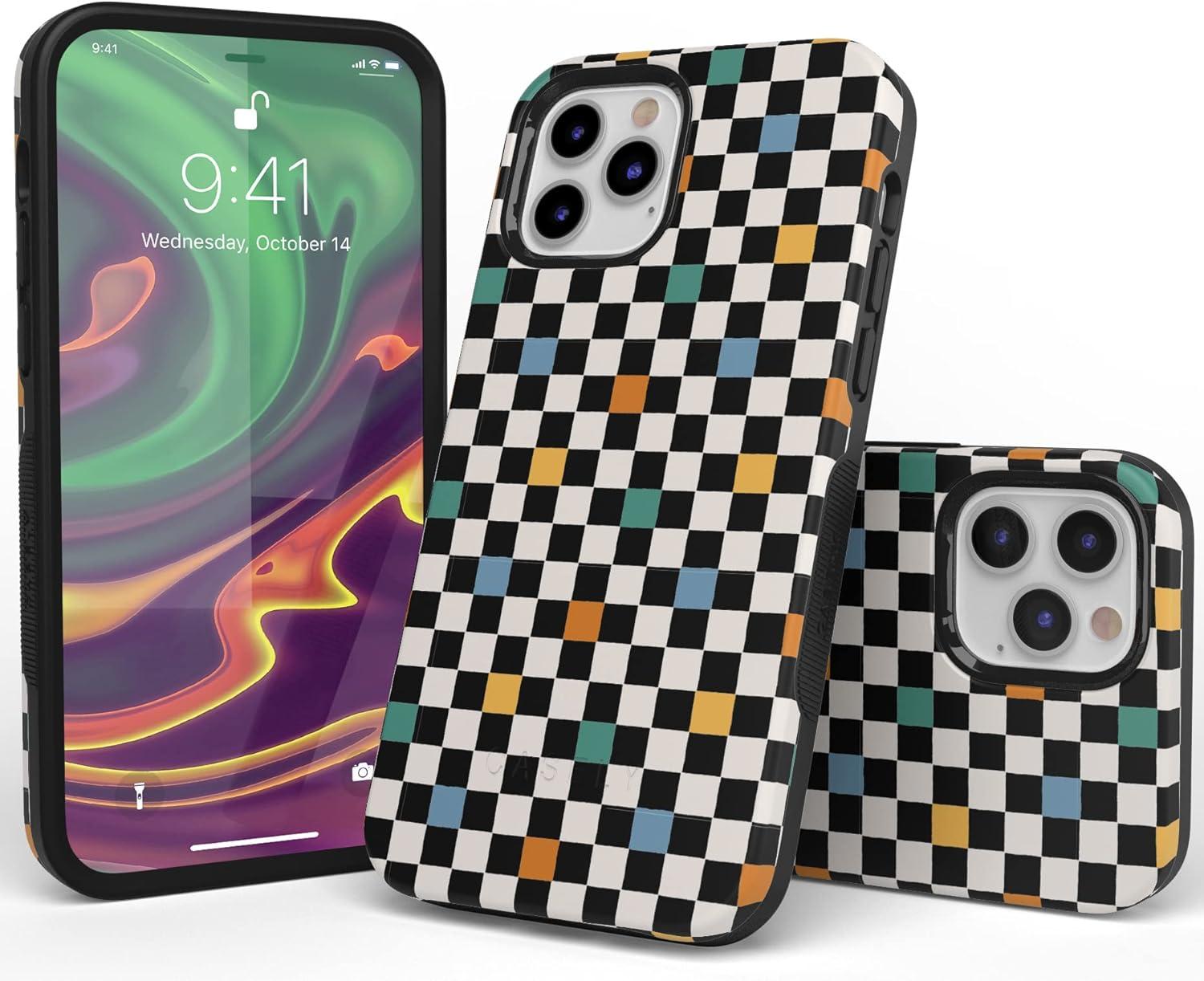 imageCasely iPhone 11 Pro Max Case  Outside The Lines  Crayola Marker CaseOld Skool  Retro Checkerboard