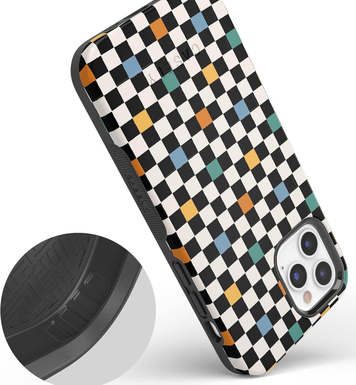 imageCasely iPhone 11 Pro Max Case  Outside The Lines  Crayola Marker CaseOld Skool  Retro Checkerboard