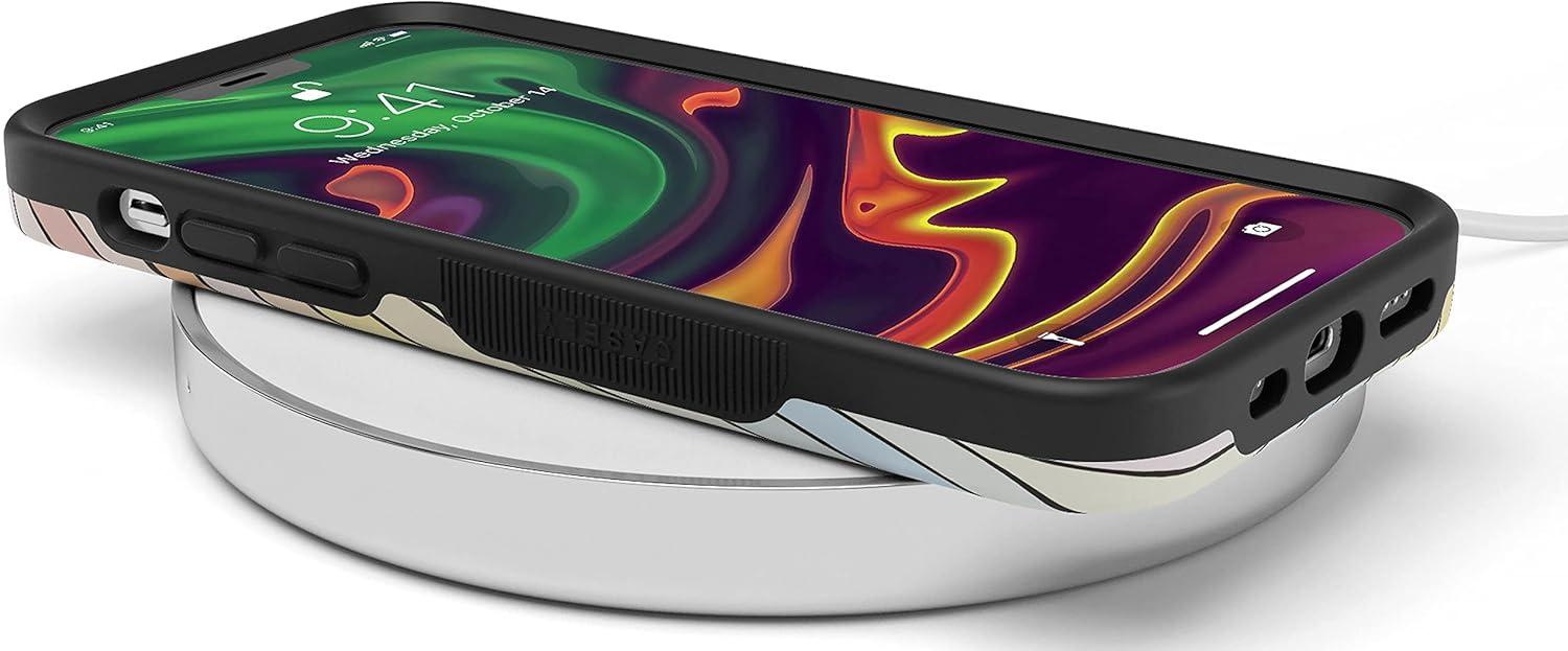 imageCasely iPhone 11 Pro Max Case  Outside The Lines  Crayola Marker CaseRide The Wave  Pastel Rainbow Lined