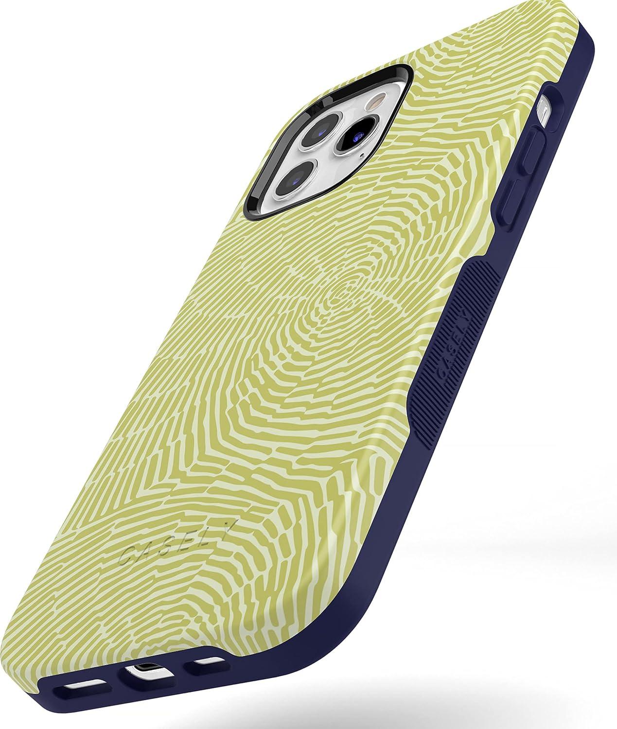 imageCasely iPhone 11 Pro Max Case  Outside The Lines  Crayola Marker CaseSwirl Away  Tea Green Geometric