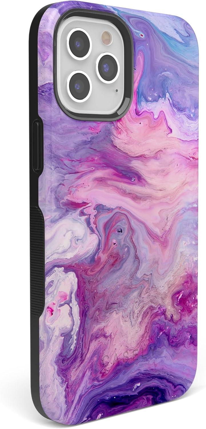imageCasely iPhone 11 Pro Max Case  Outside The Lines  Crayola Marker CaseTie Dying Over You Purple Marble