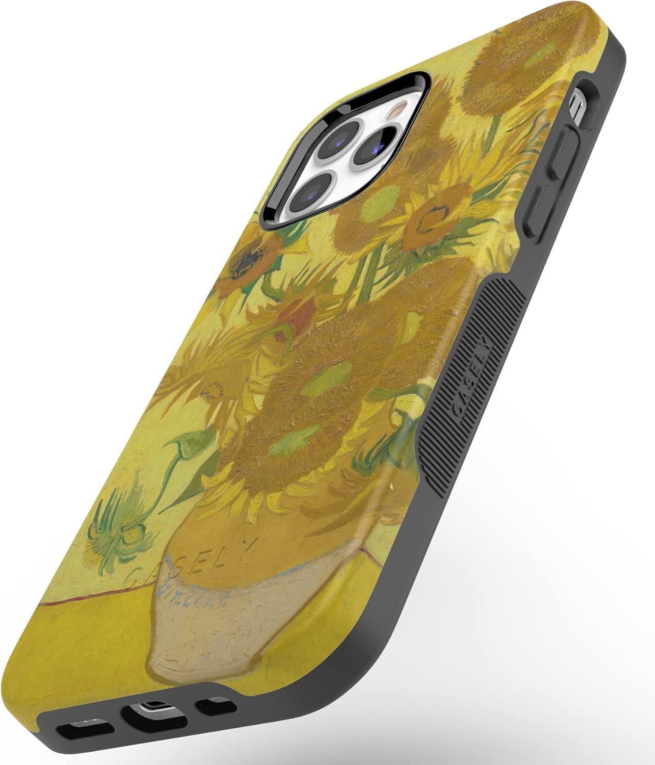 imageCasely iPhone 11 Pro Max Case  Outside The Lines  Crayola Marker CaseVan Gogh  Sunflowers  Floral