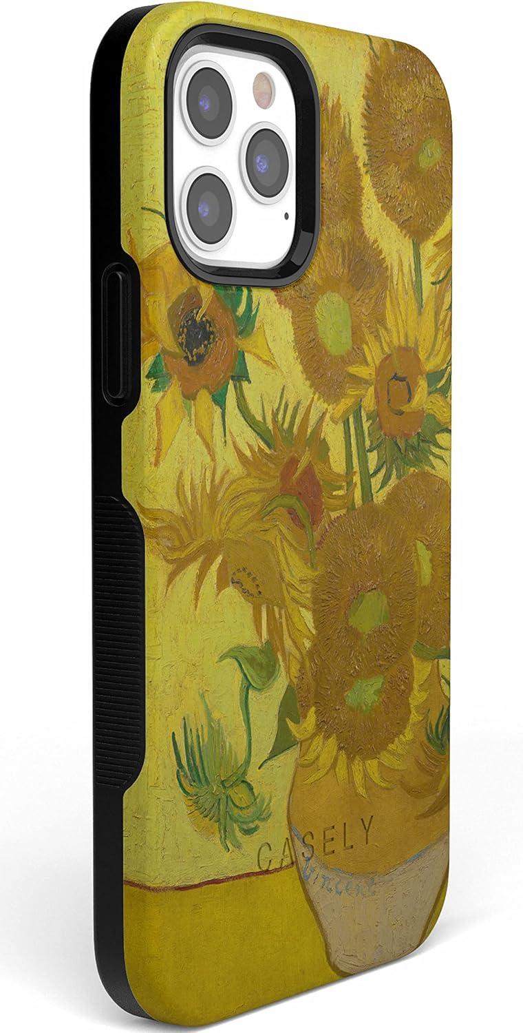 imageCasely iPhone 11 Pro Max Case  Outside The Lines  Crayola Marker CaseVan Gogh  Sunflowers  Floral