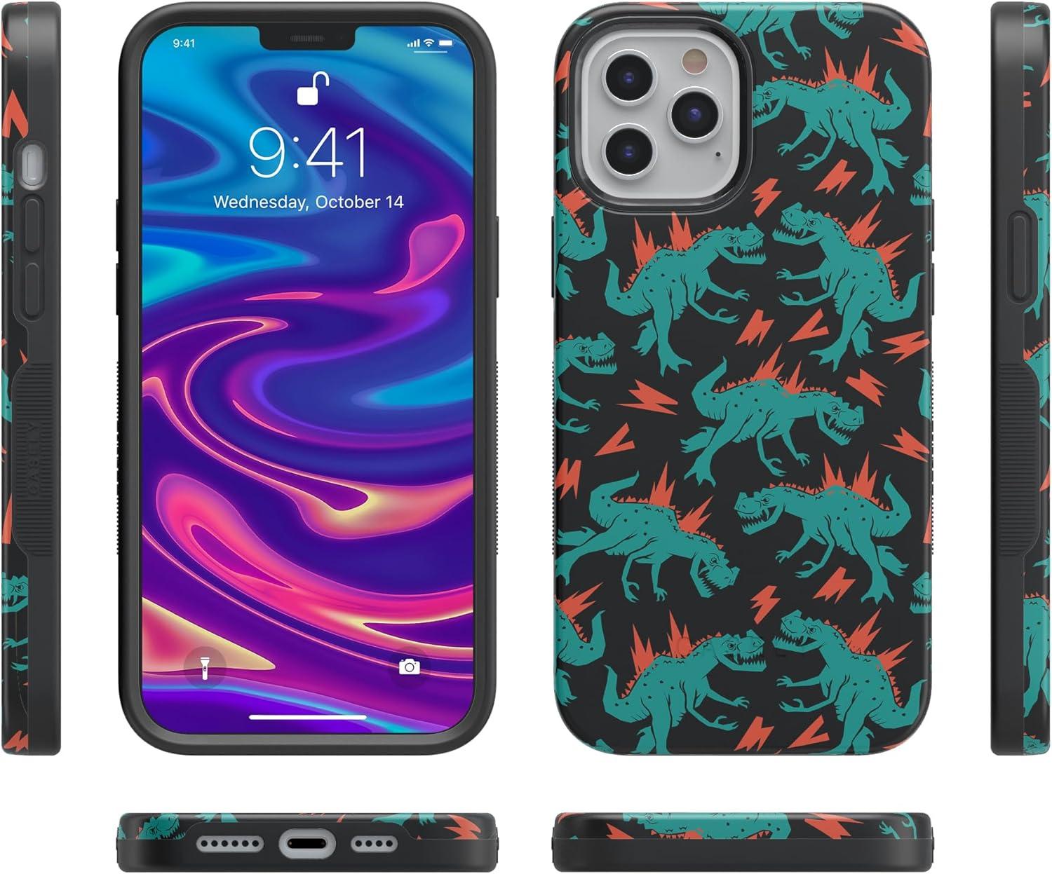 imageCasely iPhone 11 Pro Max Case  Outside The Lines  Crayola Marker CaseYoure Dinomite  Green Dinosaur