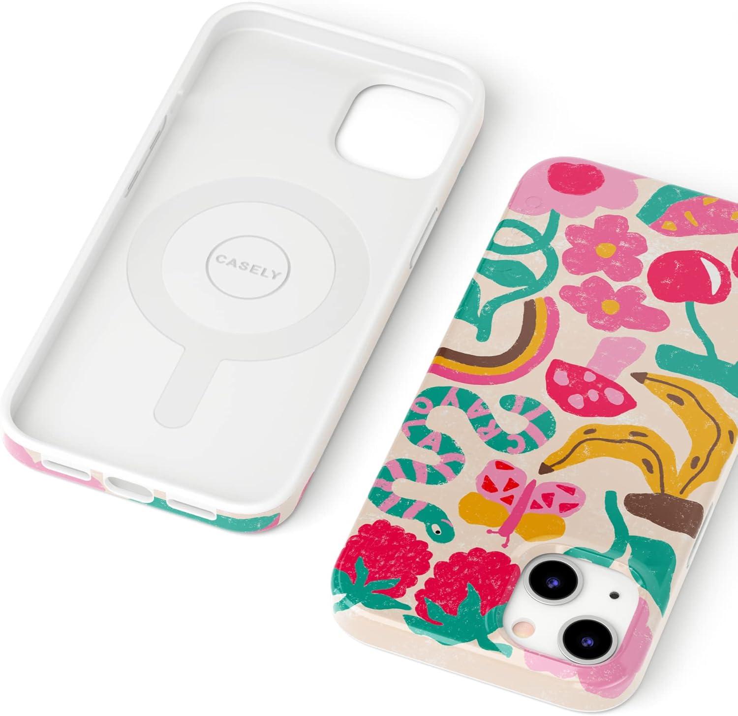 imageCasely iPhone 13 SunThemed Case  Colorblock Sunset Sunrise Pattern  Drop Test Certified amp Camera Lens Protection15 Crayola  Doodle Bug  Crayola Crayon