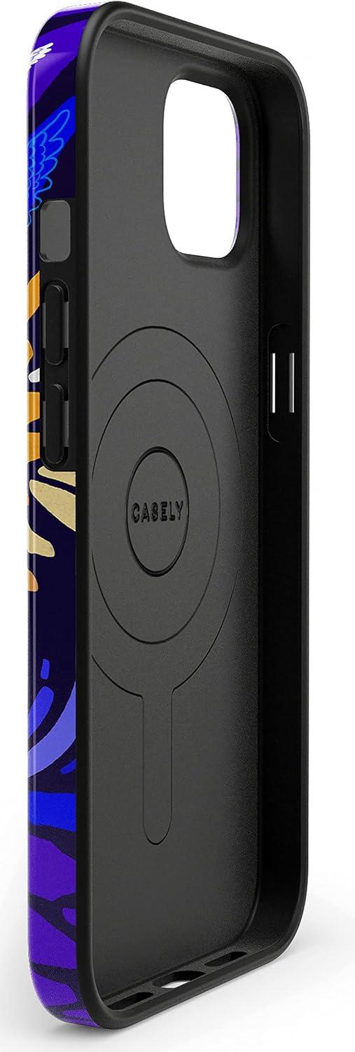 imageCasely iPhone 13 SunThemed Case  Colorblock Sunset Sunrise Pattern  Drop Test Certified amp Camera Lens Protection16 Frida Kahlo  Viva La Vida  Floral Collage