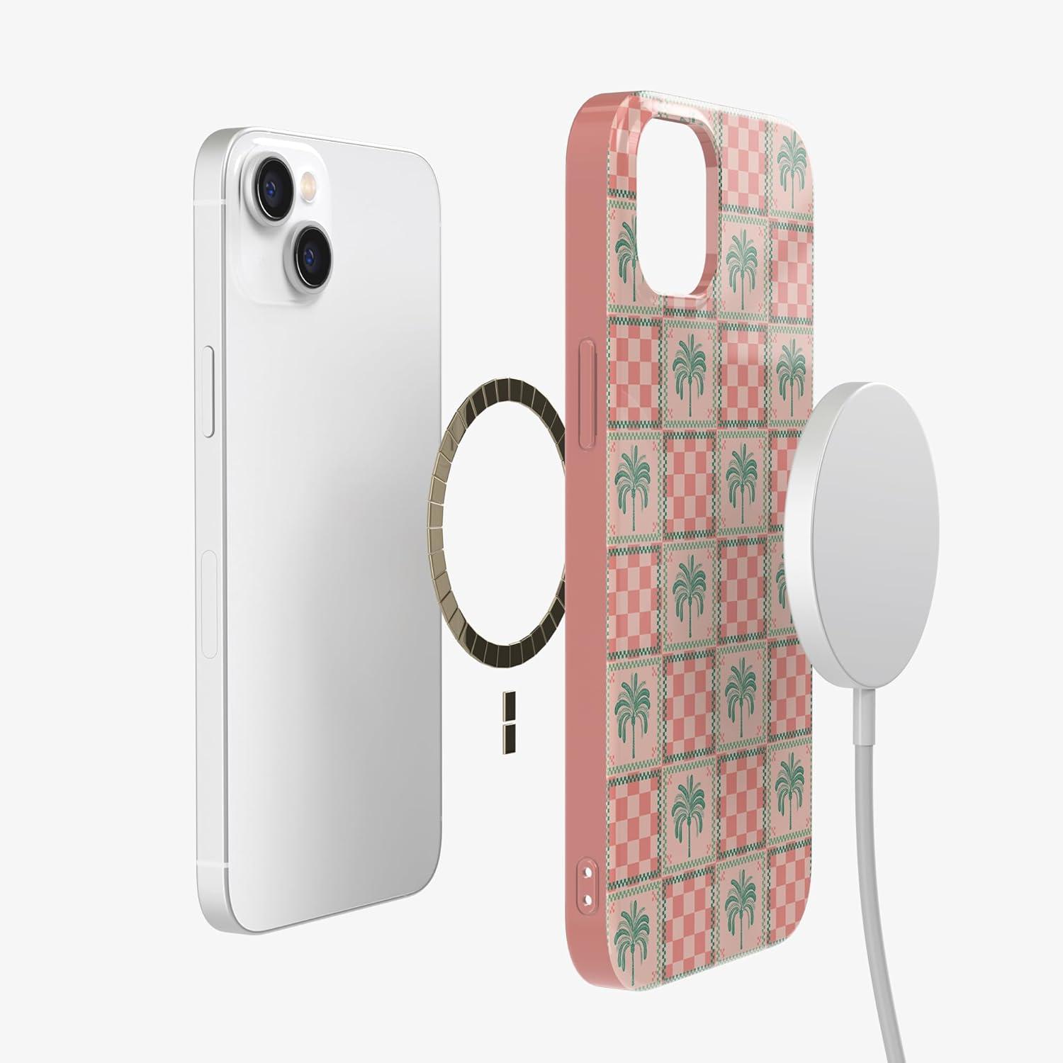 imageCasely iPhone 13 SunThemed Case  Colorblock Sunset Sunrise Pattern  Drop Test Certified amp Camera Lens ProtectionPalm Beach  The Social Club