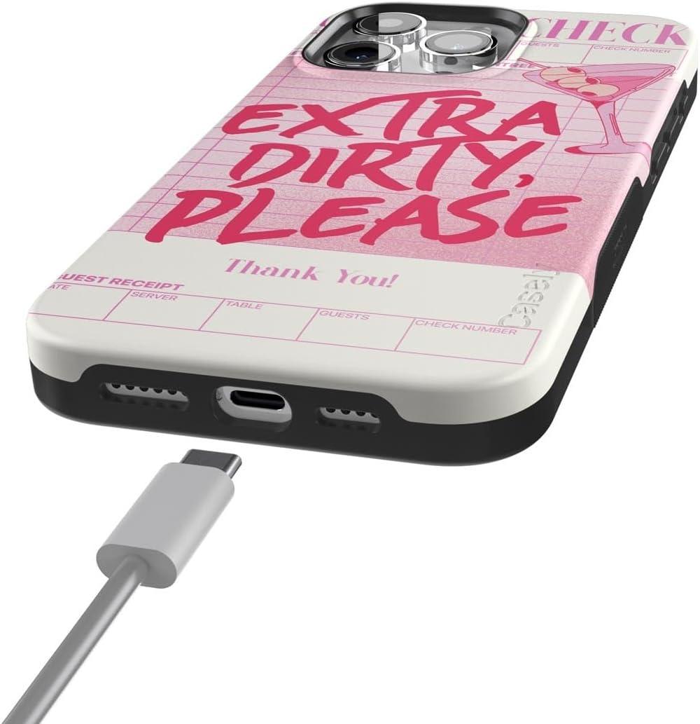 imageCasely iPhone 15 Pro Case  Keep It Classic  Crayola Crayon Box  Bold Protective Design  Compatible with MagSafeExtra Dirty Please  Fun on Weekdays