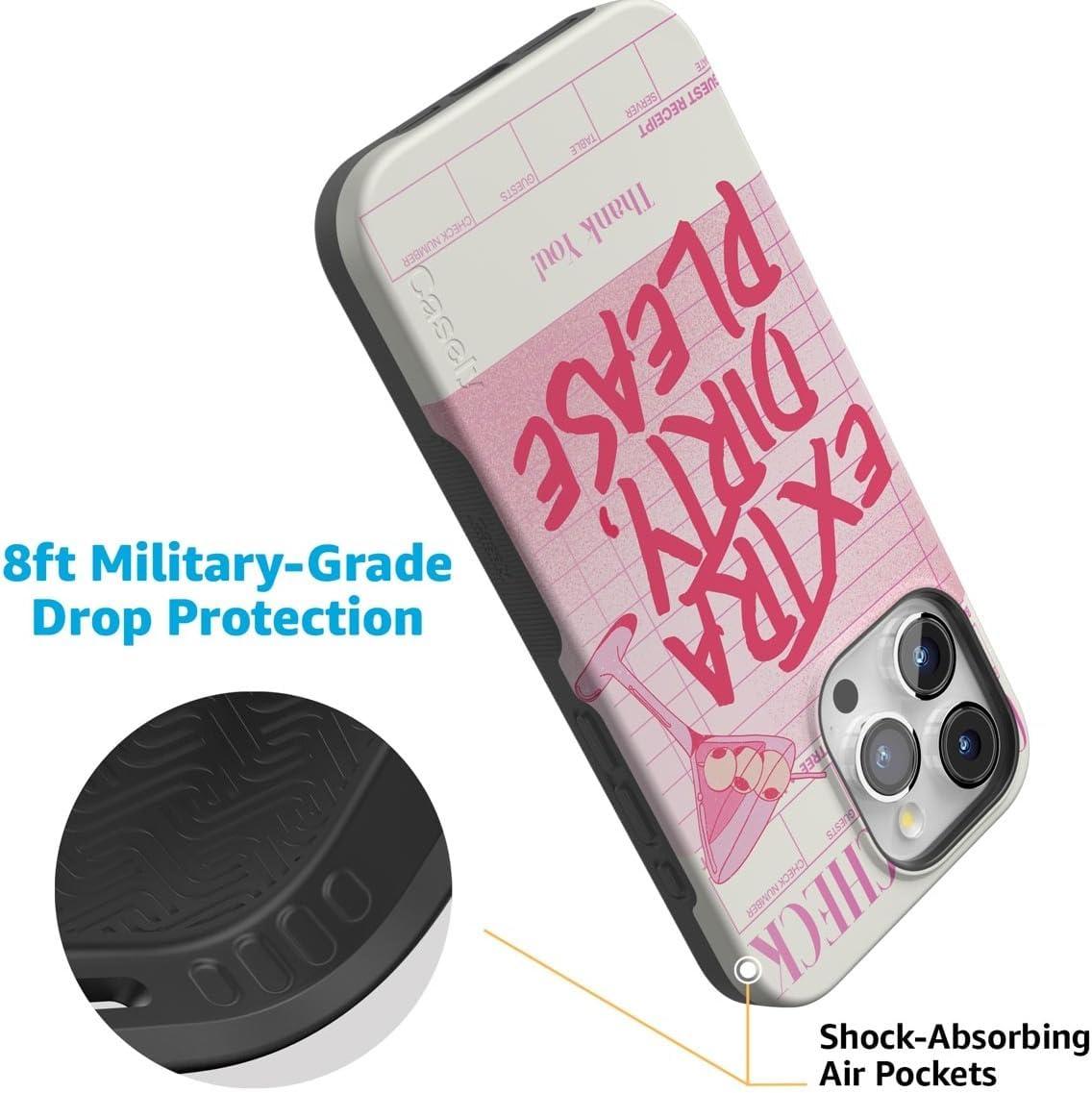 imageCasely iPhone 15 Pro Case  Keep It Classic  Crayola Crayon Box  Bold Protective Design  Compatible with MagSafeExtra Dirty Please  Fun on Weekdays