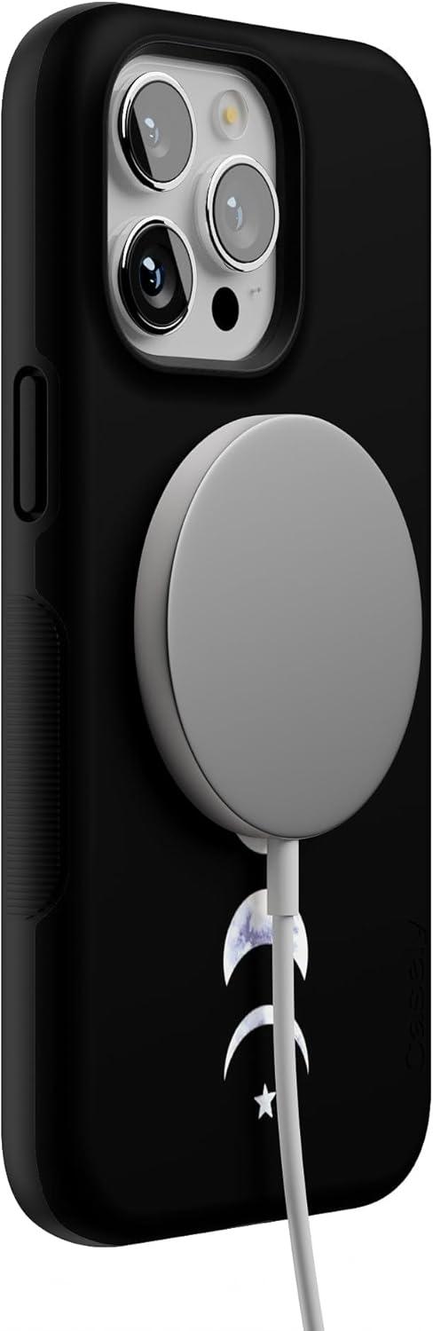 imageCasely iPhone 15 Pro Case  Keep It Classic  Crayola Crayon Box  Bold Protective Design  Compatible with MagSafeIts Just a Phase  Marble Moon