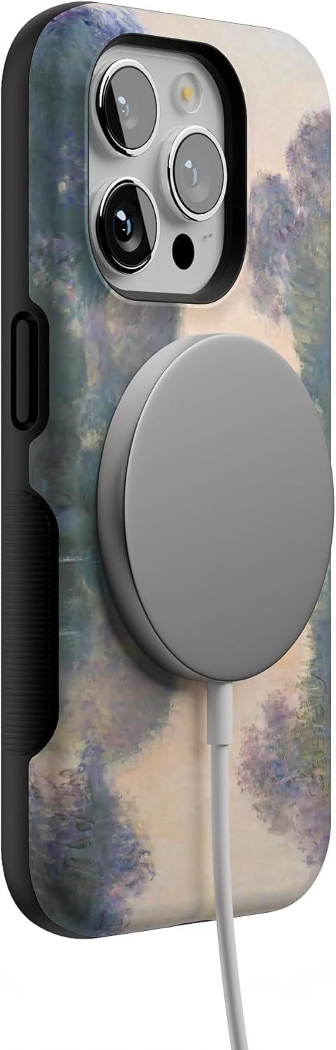 imageCasely iPhone 15 Pro Case  Keep It Classic  Crayola Crayon Box  Bold Protective Design  Compatible with MagSafeMonets Morning  The Met Museum Collection