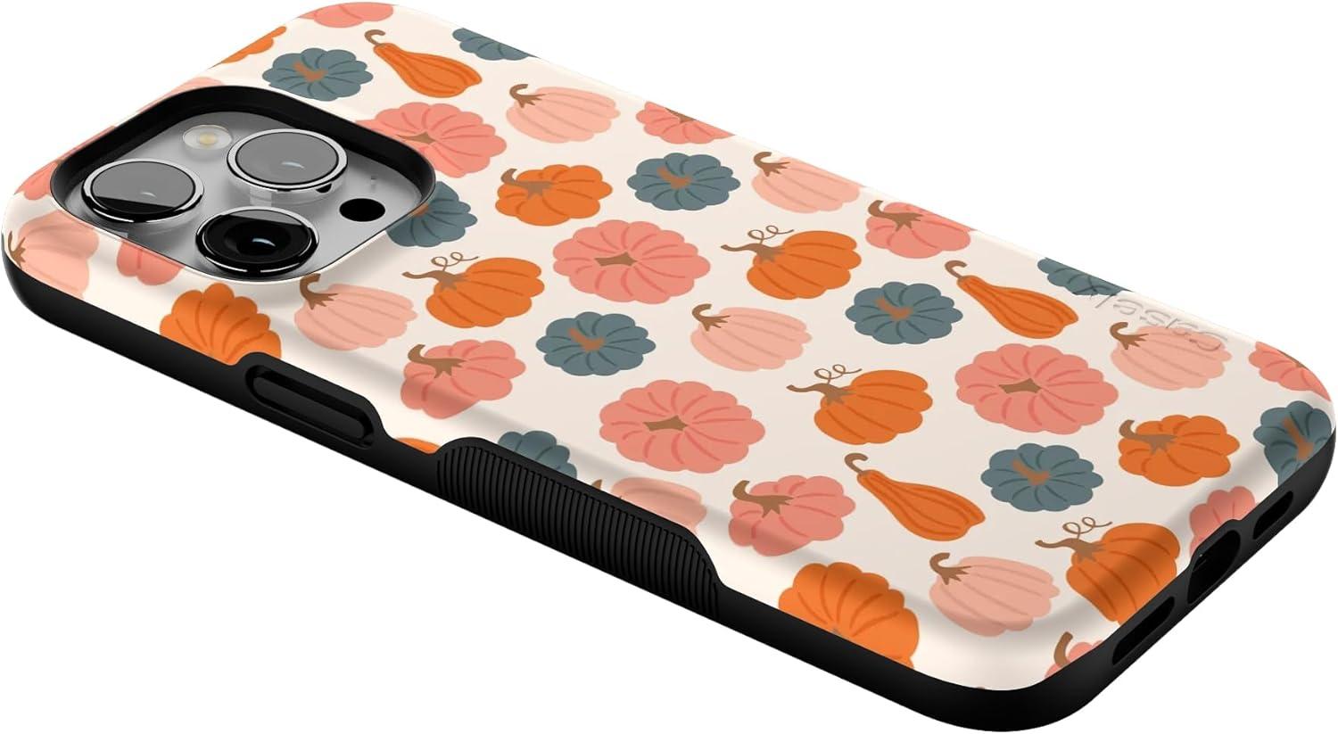 imageCasely iPhone 15 Pro Case  Keep It Classic  Crayola Crayon Box  Bold Protective Design  Compatible with MagSafeOh My Gourd  Pumpkin Patch