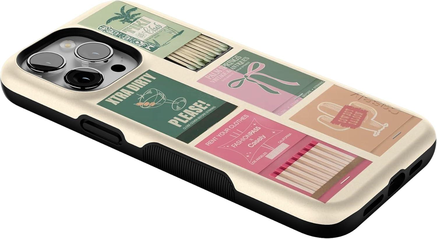 imageCasely iPhone 15 Pro Case  Keep It Classic  Crayola Crayon Box  Bold Protective Design  Compatible with MagSafePerfect Match  FashionPass x Casely Case